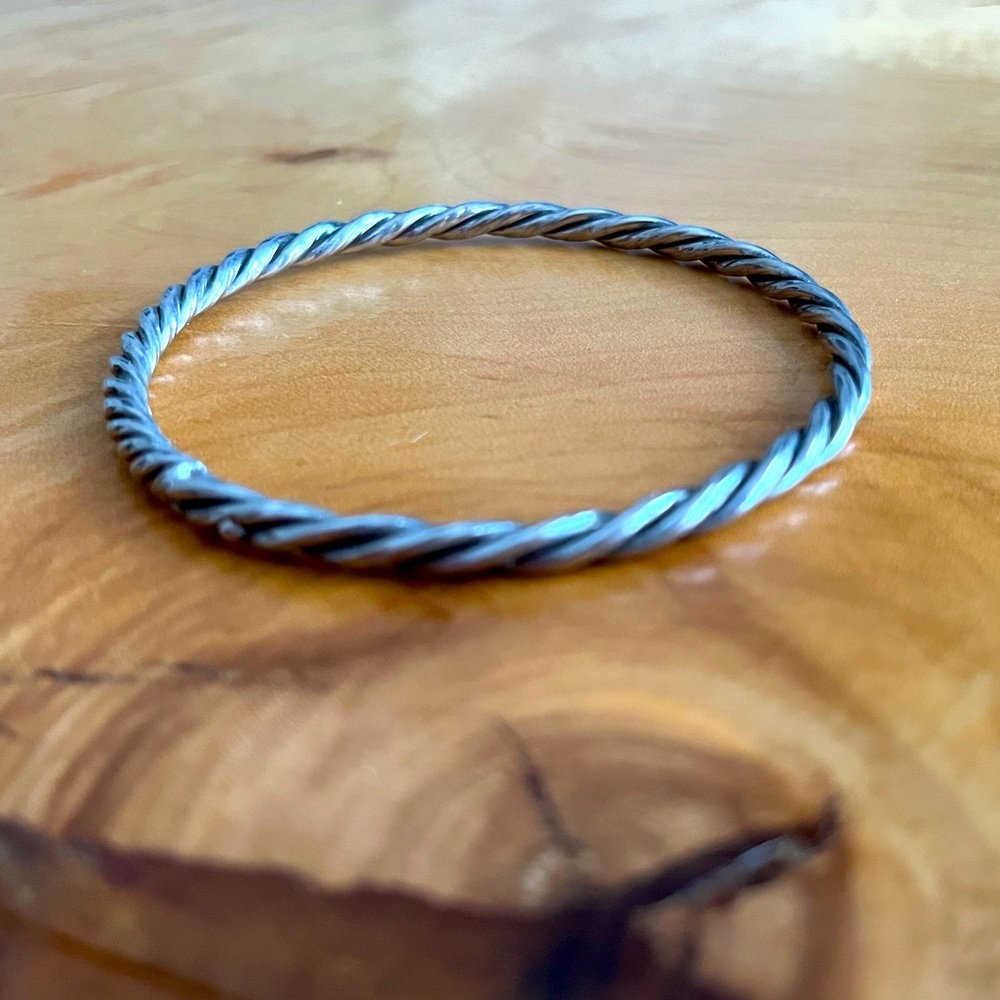 Vintage Braided Metal Bracelet